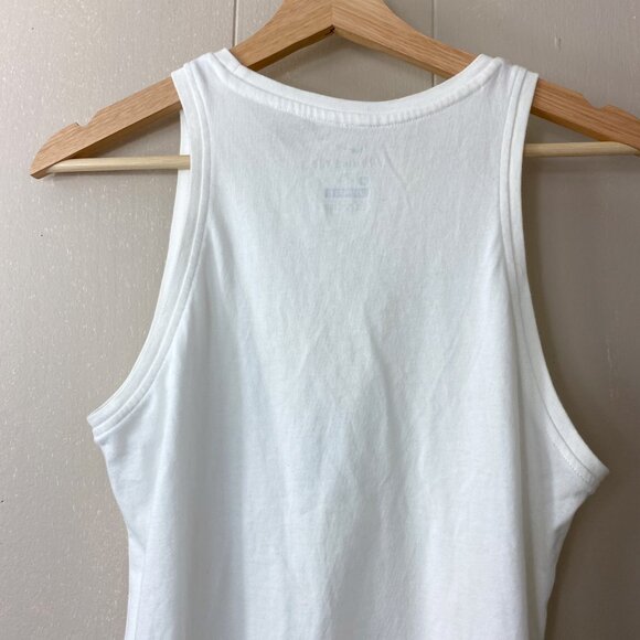 Nike White Just Do It Tank Top Size X-Small - Picture 5 of 6